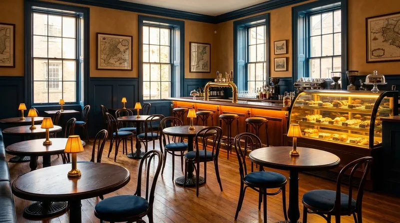 Warm cafe interior with bistro tables and a pastry case, South Carolina Food Permits Now Come From the Department of Agriculture (Not DHEC)