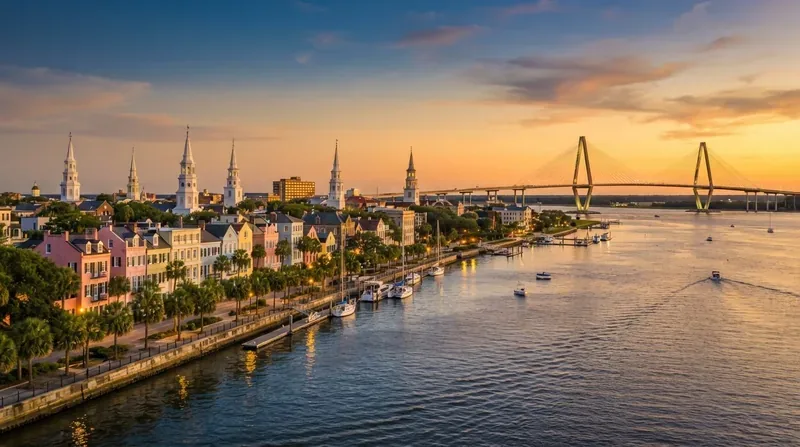 Charleston skyline representing South Carolina business opportunities